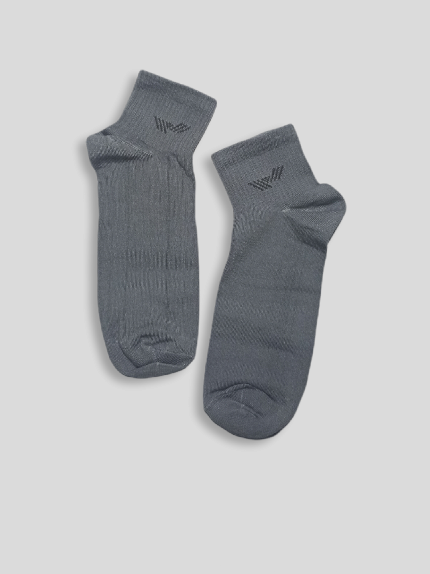 Носки мужские TwinSocks однотонные средняя посадка р. 25/39-40 Серый (102)