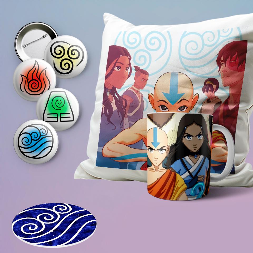 Подарочный набор Avatar The Last Airbender аниме бокс (83)