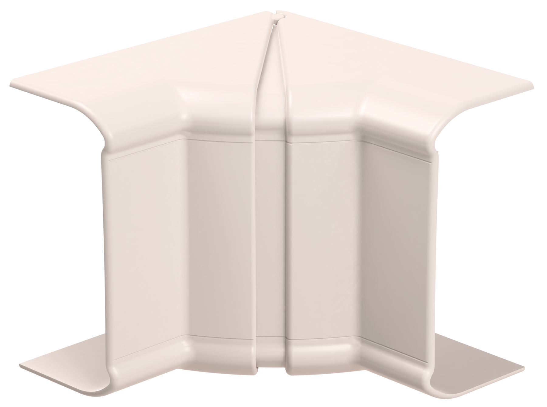 Кут внутрішній UEC Праймер для короба 80x40 мм змінний ПВХ Білий (CKK-40D-X-080-040-K01)