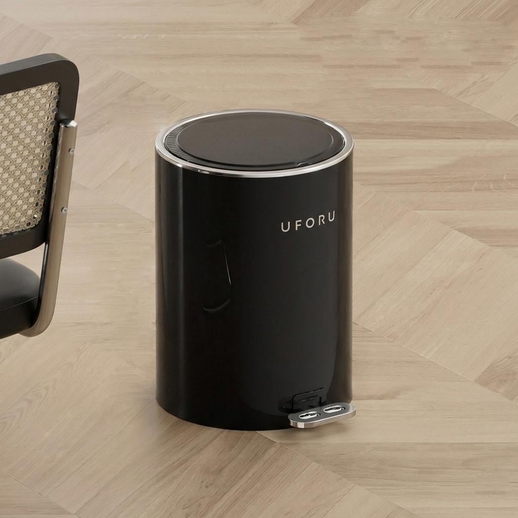 Відро для сміття Uforu B3039-1 12 л Чорний (31293997)