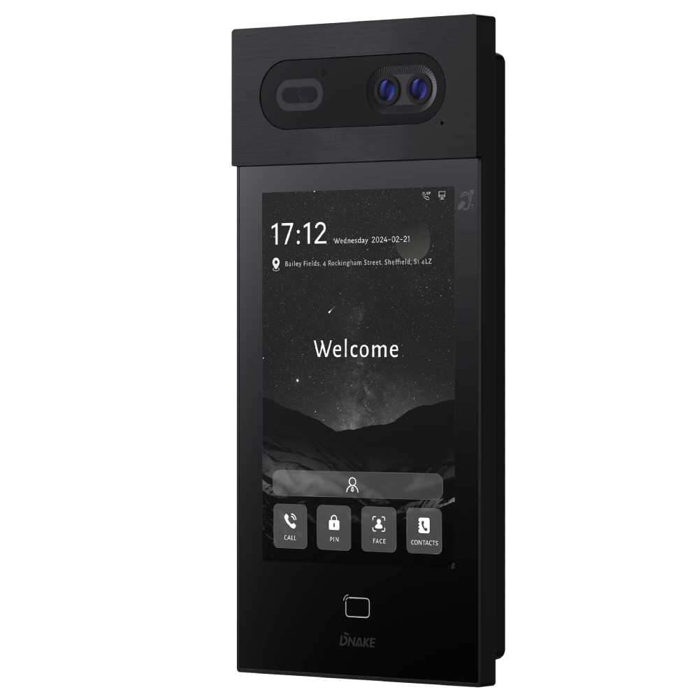 Панель виклику Android Dnake S617 8" із функцією розпізнавання обличчя (99-00021149) - фото 3
