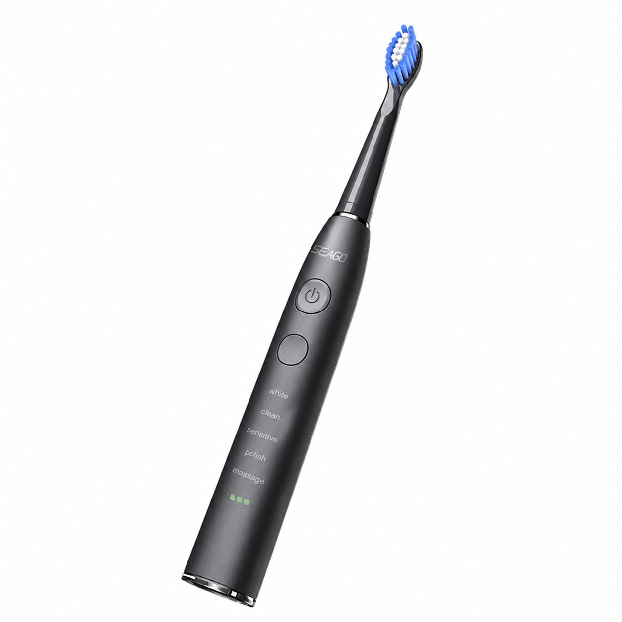 Электрическая зубная щетка Seago Sonic 5 насадок кейс (1012-471-00)