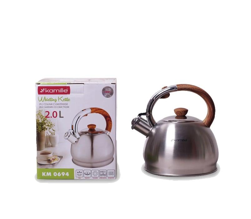 Чайник зі свистком Kamille (KM-0694N) 2 л