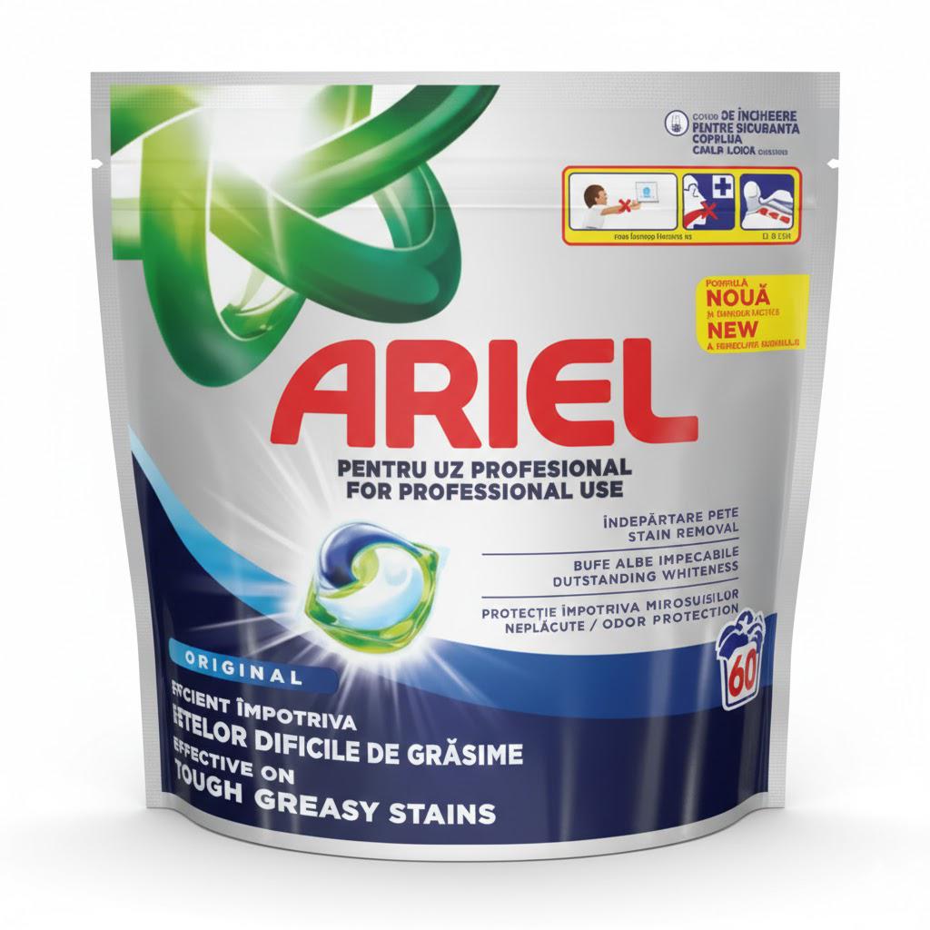 Капсулы для стирки Ariel Professional для всех типов тканей 60 шт. (31636814)
