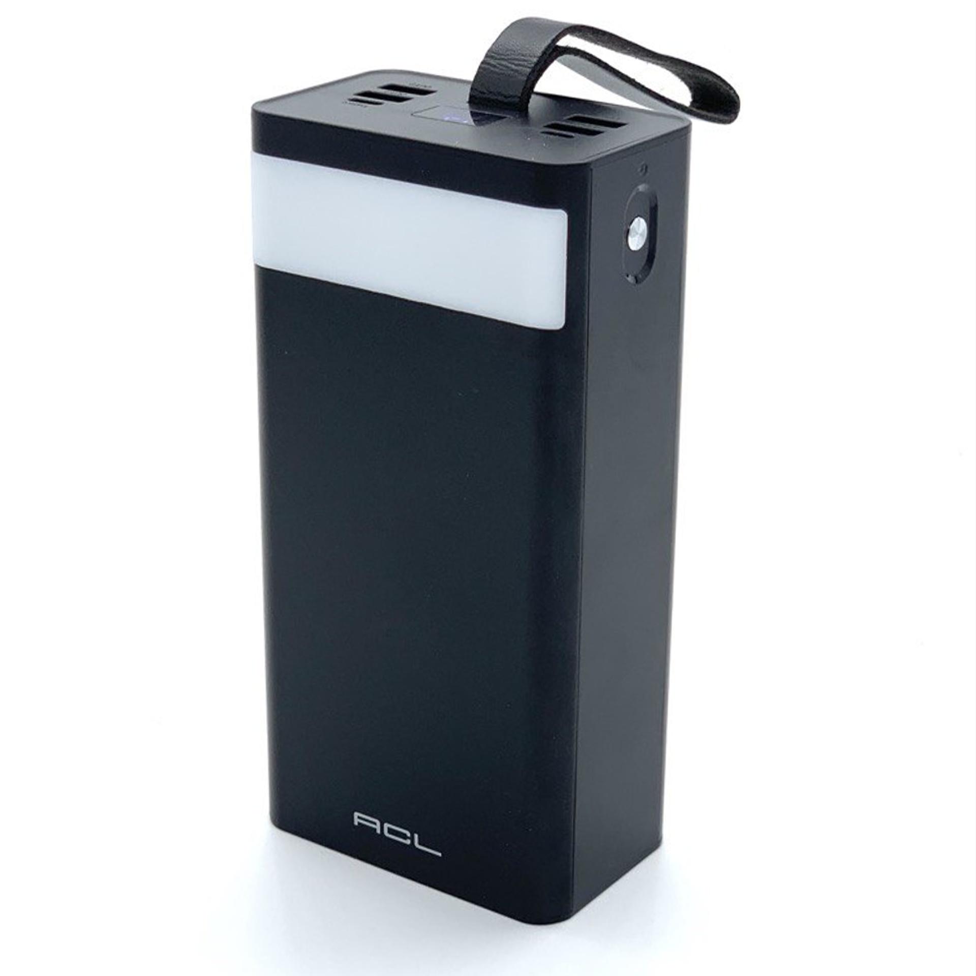 Повербанк Alc 50000 mAh Ліхтар TypeC Micro USB Чорний