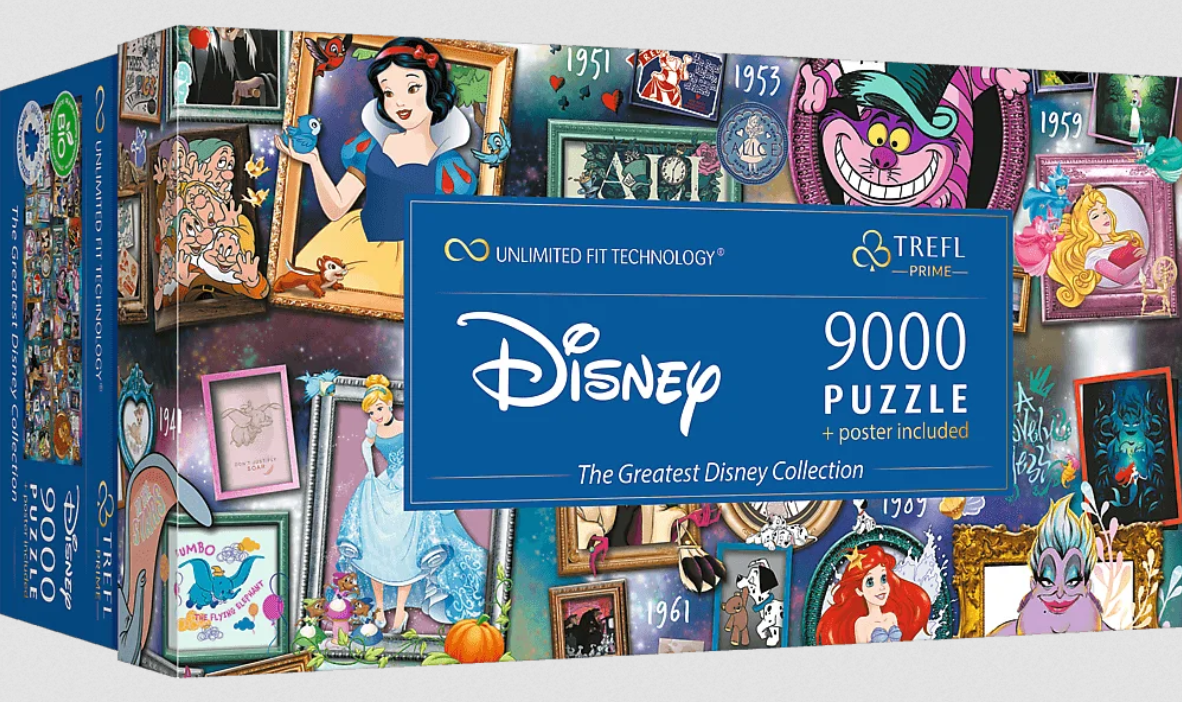 Пазл Trefl Безмежна колекція: Найбільша колекція Disney 9000 ел.