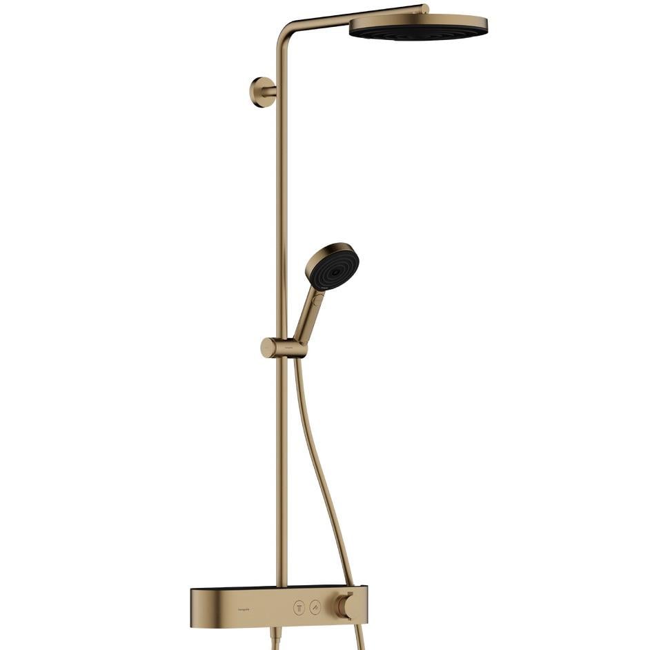 Душевая система с термостатом Hansgrohe Pulsify S 24220140 Бронзовый (213372)