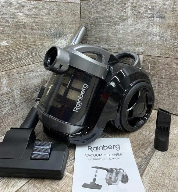 Пилосос контейнерний Rainberg RB-655 3500W циклонний HEPA (ML-05306) - фото 6 Пилосос контейнерний Rainberg RB-655 3500W циклонний HEPA (ML-05306) - фото 6