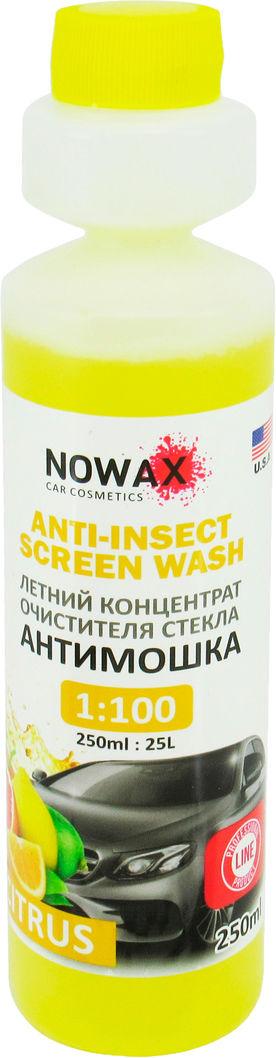 Омивачі скла літній Nowax Лайм концентрат 0,25 л (0123510)