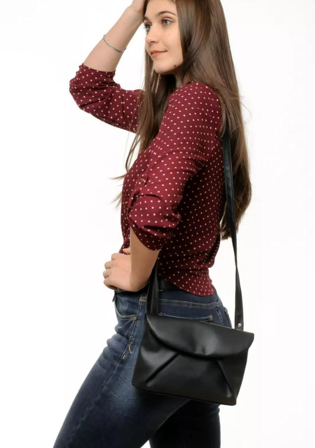 Жіноча сумка Sambag Rose Чорний (94200001) - фото 2