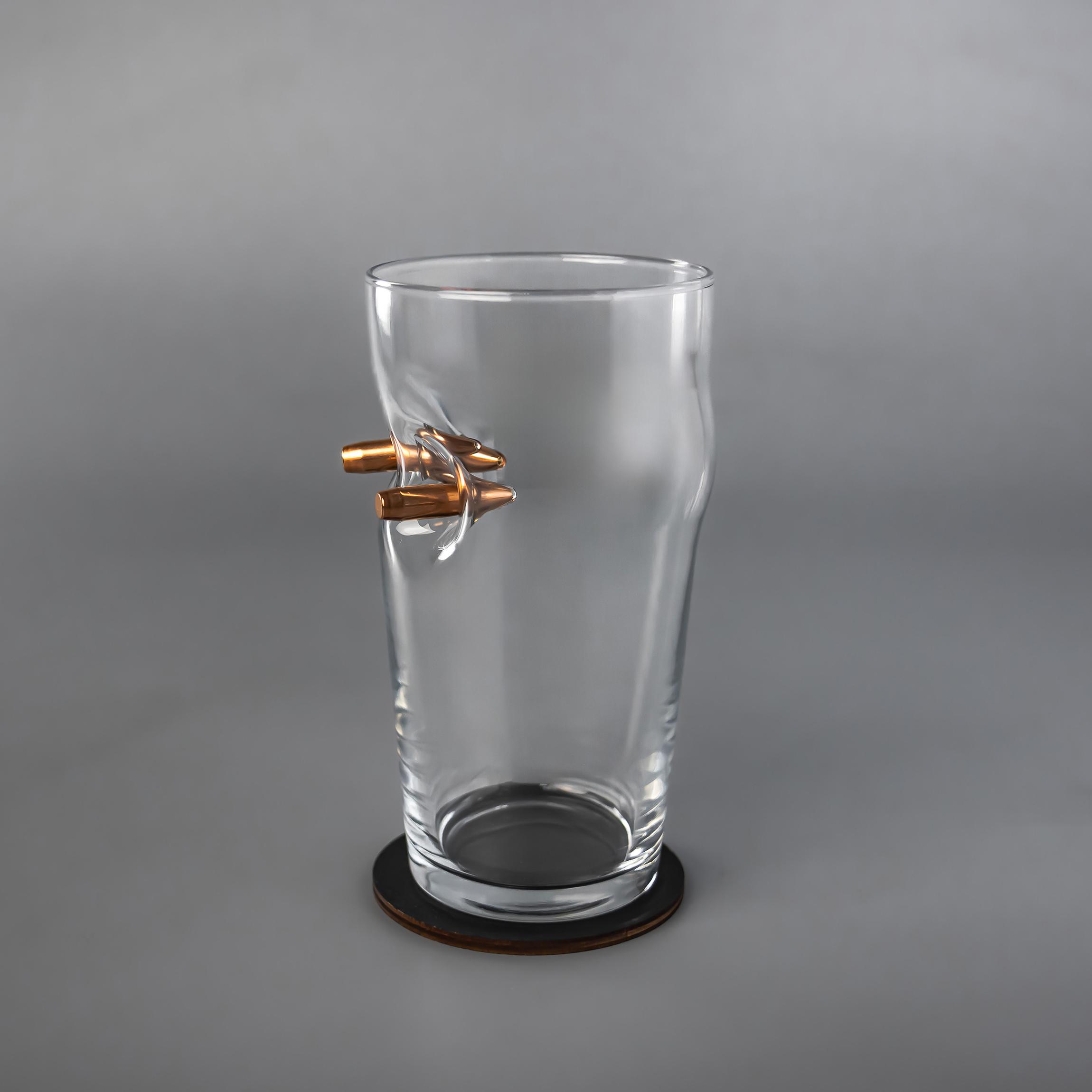 Бокал для пива с тремя пулями VSKLO 500 мл VSKLO (25901283) - фото 3 Бокал для пива с тремя пулями VSKLO 500 мл VSKLO (25901283) - фото 3