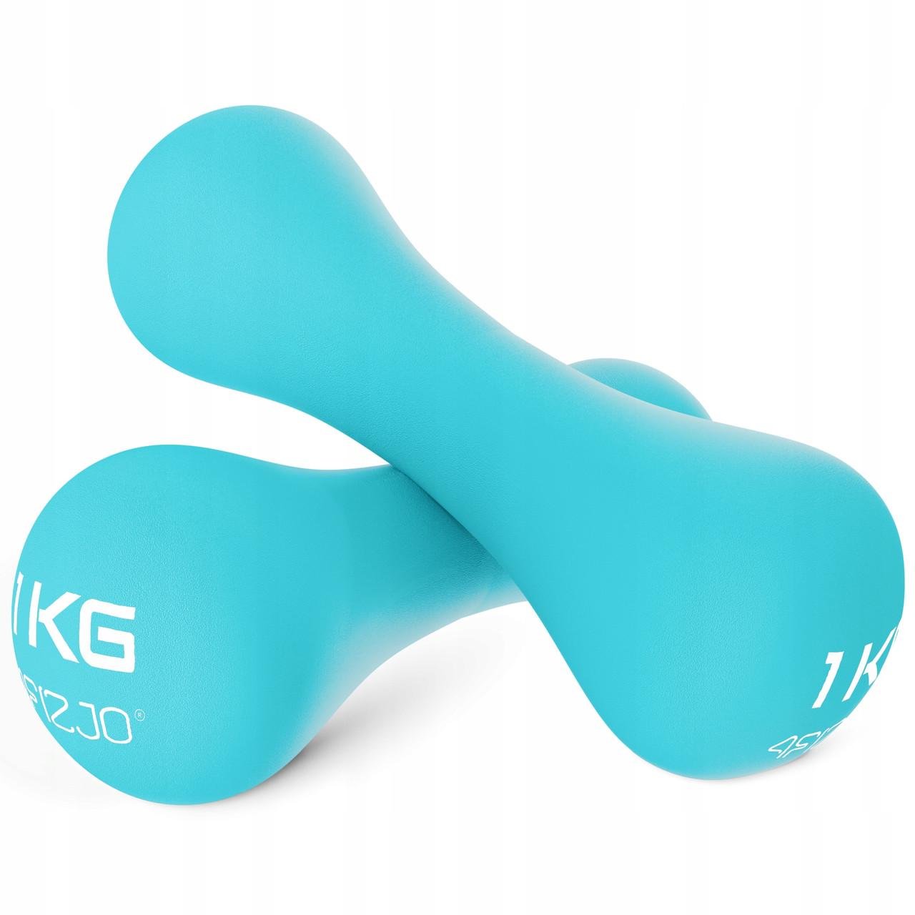 Гантелі вінілові 4FIZJO 8-shape 2x1 кг (P-5907739312006)