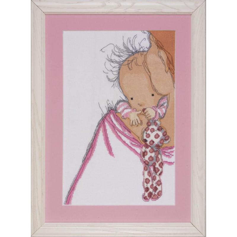 Набор для вышивания крестиком Design Works 2720 Baby Hugs (15386) Набор для вышивания крестиком Design Works 2720 Baby Hugs (15386)