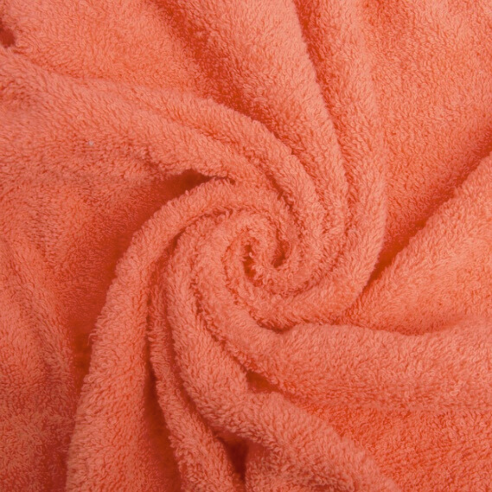 Набір рушників для обличчя і тіла флісових 2 шт. Помаранчевий (polotenca_2v1_orange Описание ) - фото 2