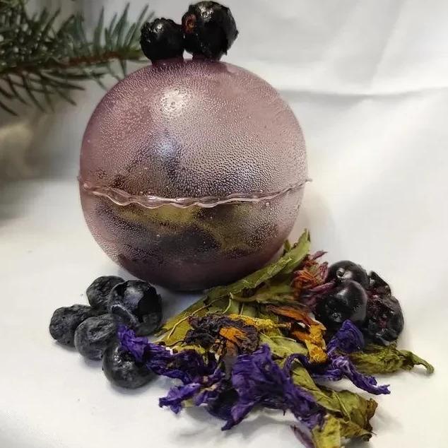 Чайная бомбочка Изабелла ручная работа в подарочной упаковке (28535246) Чайная бомбочка Изабелла ручная работа в подарочной упаковке (28535246)