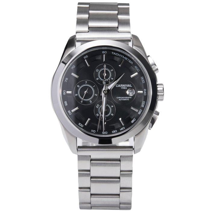 Часы мужские Carnival Genius Prime 2 ремешки со стальным корпусом 42х12 мм Серебро (150-96-2135) Часы мужские Carnival Genius Prime 2 ремешки со стальным корпусом 42х12 мм Серебро (150-96-2135)