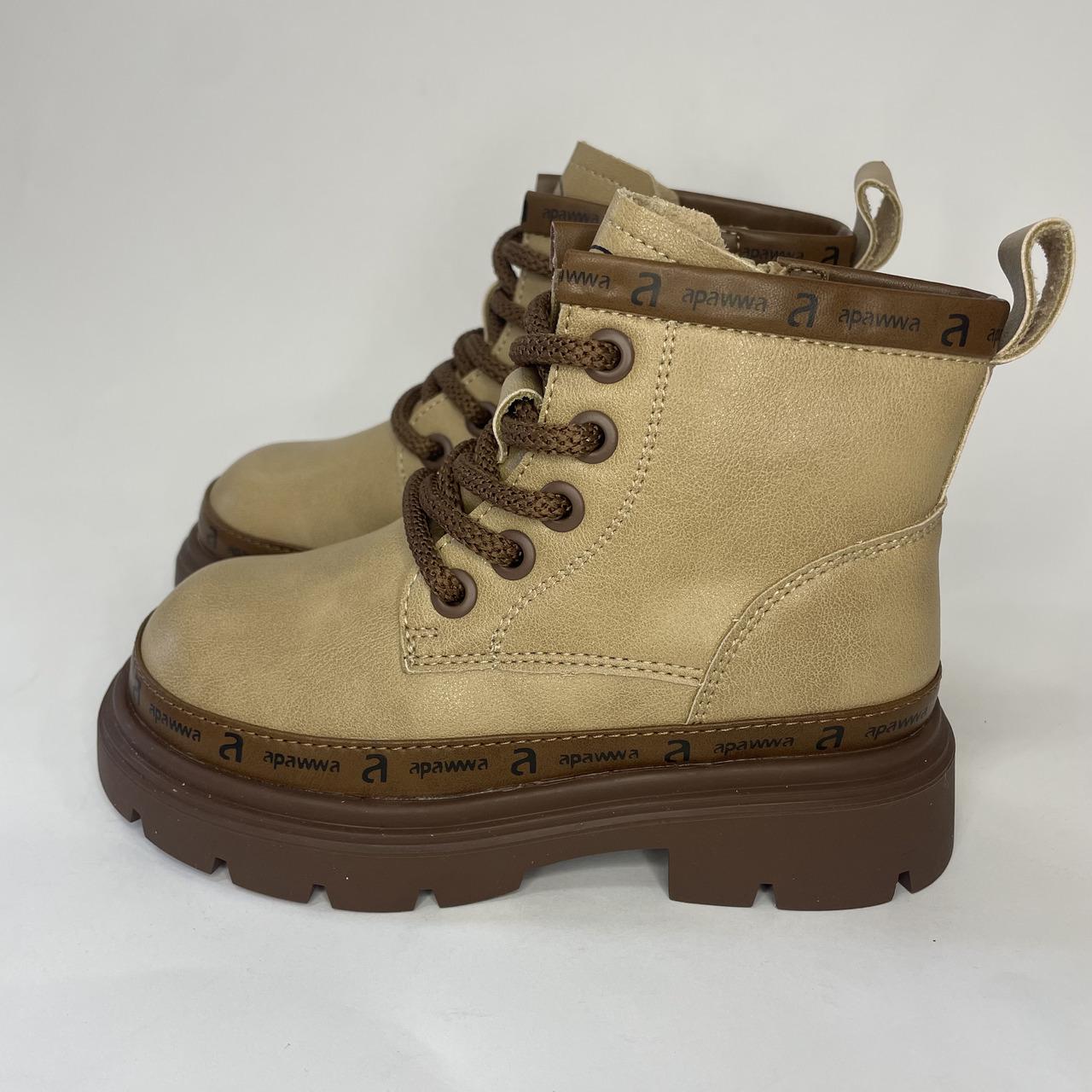 Черевики демісезонні Apawwa 4396/28 р. 28 18,3 см Коричневий (32473851)