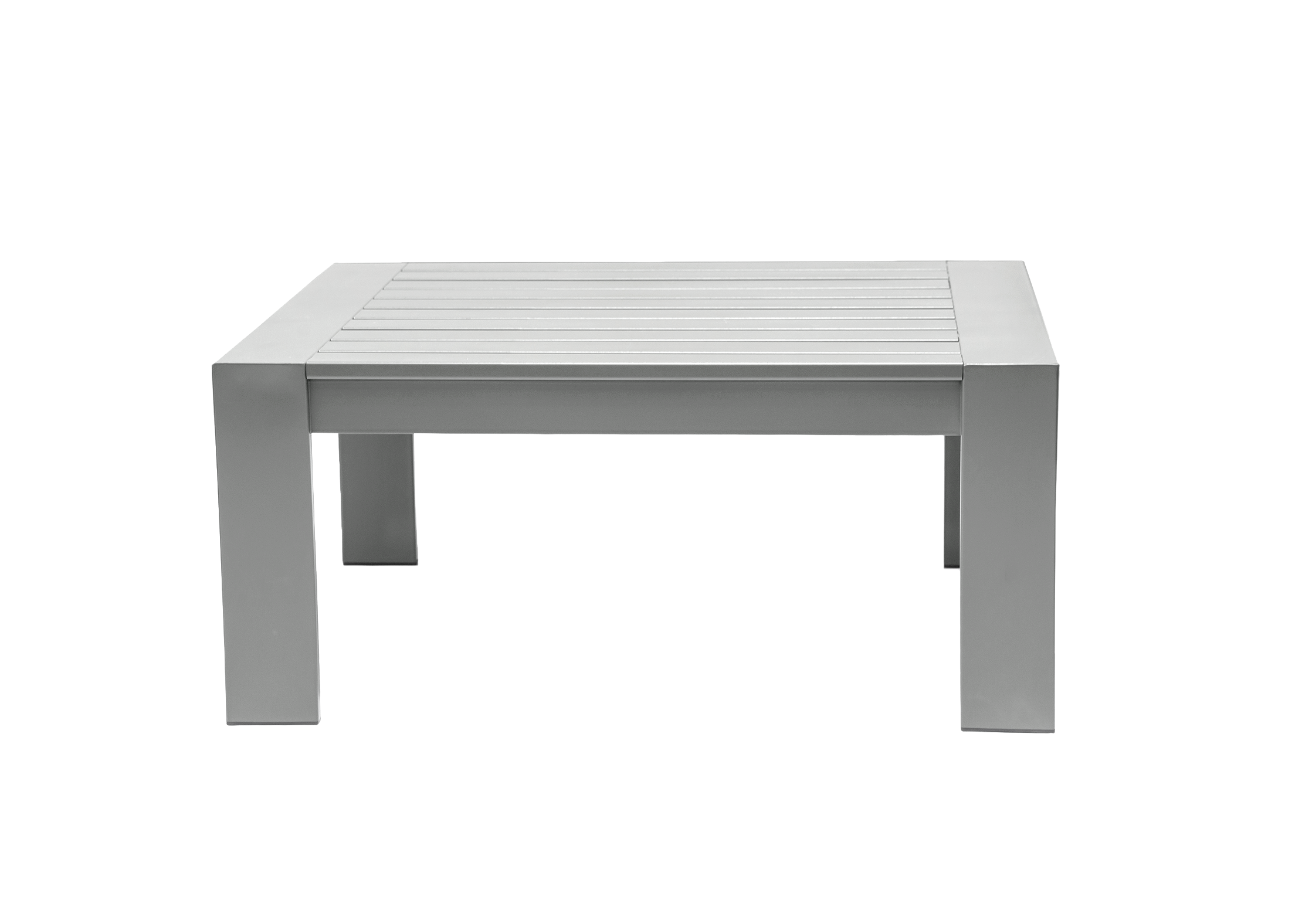 Стіл металевий Damians Laguna 90x70x40 см Світло-сірий (18010020.D9006) Стіл металевий Damians Laguna 90x70x40 см Світло-сірий (18010020.D9006)