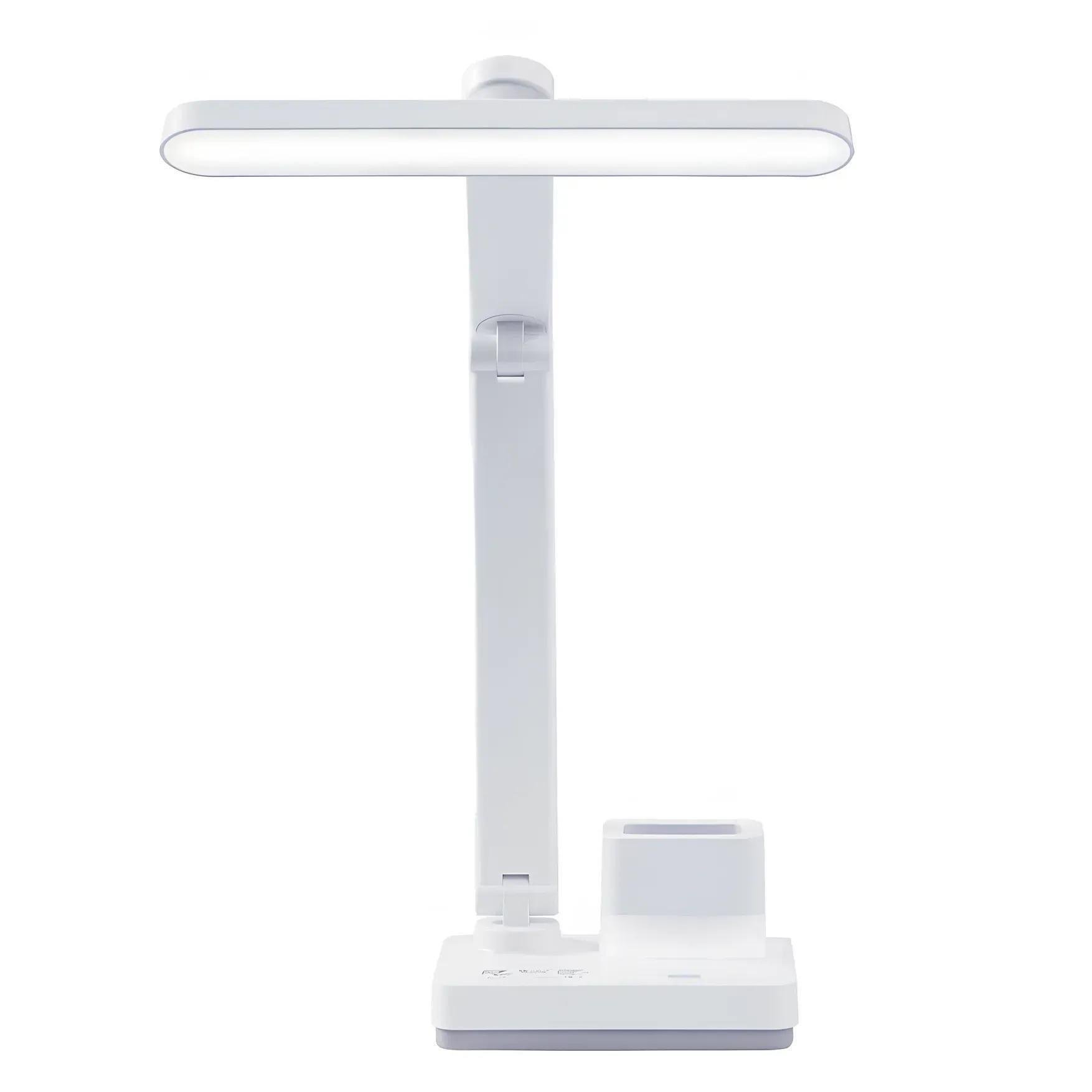 Настільна LED-лампа Valeso з підставкою для канцелярії 3000/4000/6000К IP20 1976 WT 5/8W Білий (28687193)