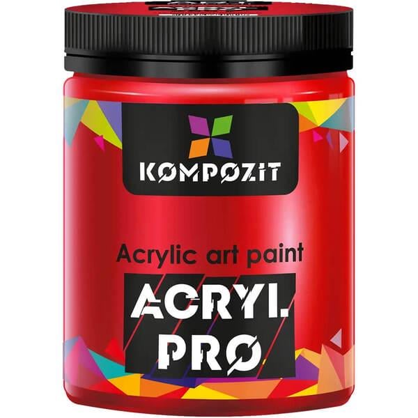 Акриловая краска ART Kompozit 258 430 мл Красный нафталовый (KT258) - фото 1