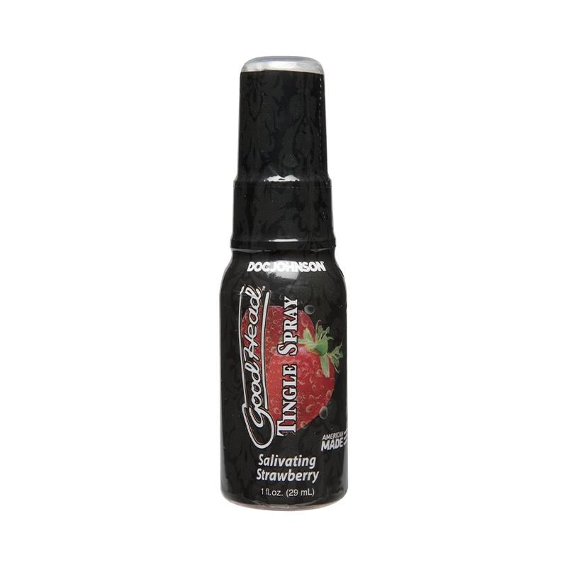 Спрей стимулирующий для глубокого минета Клубника Doc Johnson Good Head Tingle Spray Strawberry 29 мл (36534)