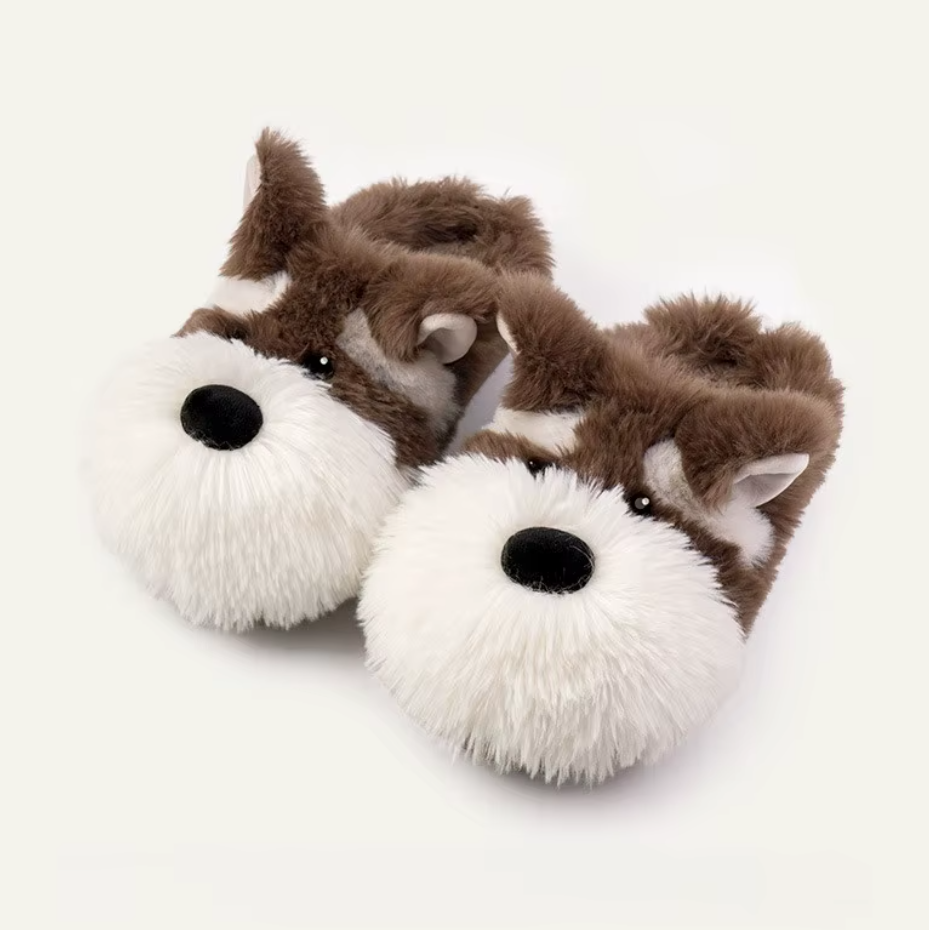 Домашні тапочки унісекс вигляді собак Шнауцерів р. 38/39 (ТРШК21)