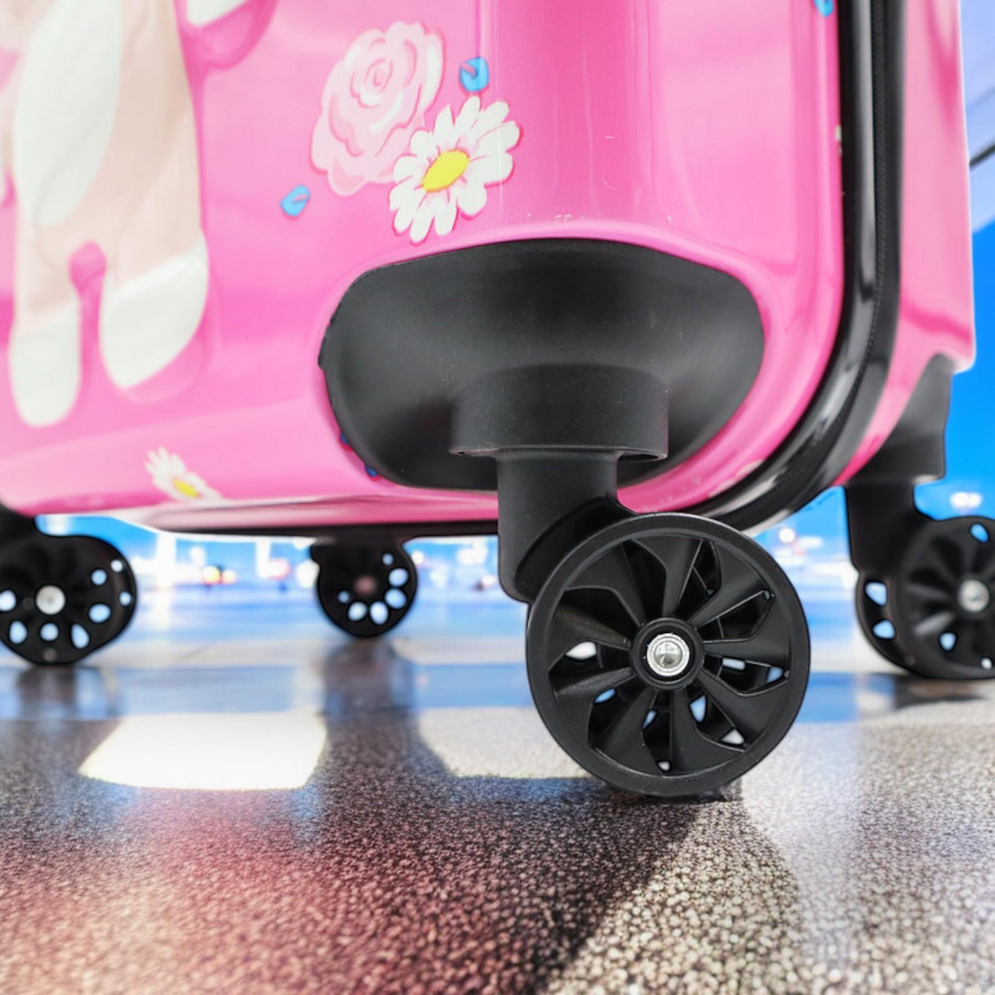 Валіза дитяча H&H Cat with a Bow ABS-пластик на 4 коліщатках з кодовим замком 35 л (S_D-10) - фото 6 Валіза дитяча H&H Cat with a Bow ABS-пластик на 4 коліщатках з кодовим замком 35 л (S_D-10) - фото 6