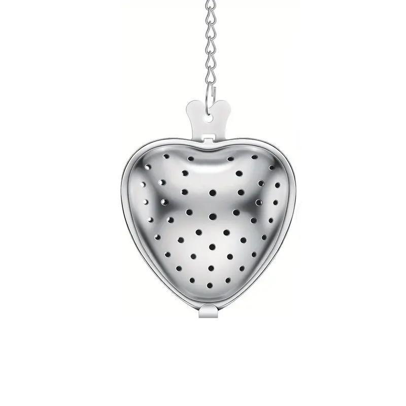 Ситечко для заваривания чая в кружке на цепочке в форме Сердца Серебристый (2610823809) - фото 10 Ситечко для заваривания чая в кружке на цепочке в форме Сердца Серебристый (2610823809) - фото 10