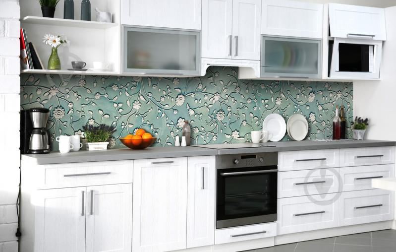 Скинали на кухню Zatarga «Французская лепка» 600х2500 мм виниловая 3Д наклейка кухонный фартук самоклеящаяся Скинали на кухню Zatarga «Французская лепка» 600х2500 мм виниловая 3Д наклейка кухонный фартук самоклеящаяся