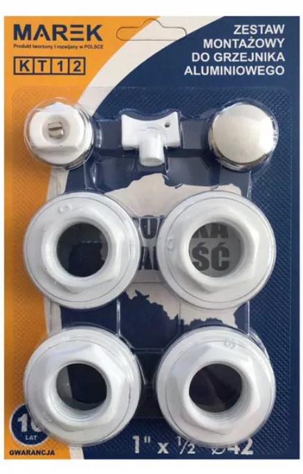 Комплект футорок MAREK 1"х1/2" для радиаторов (SQ-1046694)