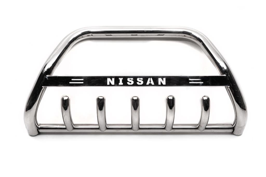 Кенгурятник WT004 CAN для Nissan Qashqai 2007-2010 гг. нержавеющая сталь Хром