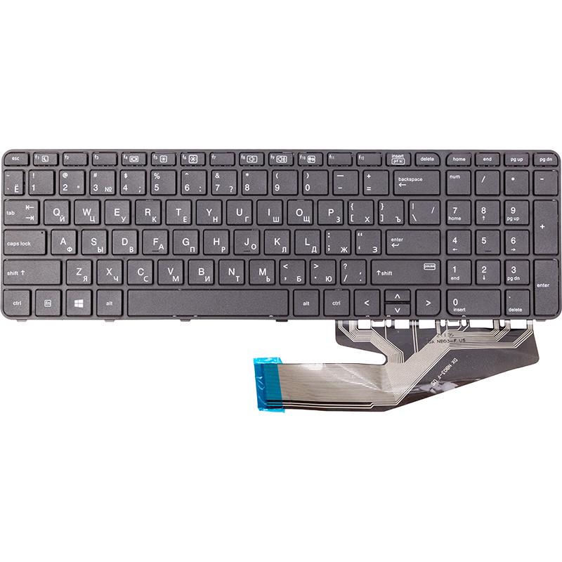 Клавиатура для ноутбука HP 450 G4 черный фрейм Черный (2663841678)