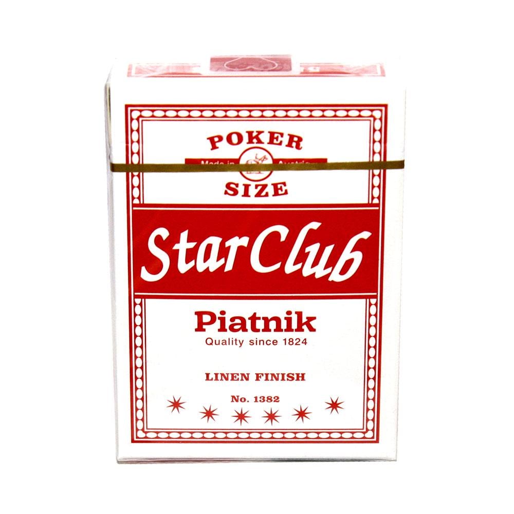 Карты игральные Piatnik Star Club с двумя индексами 55 карт (1382)