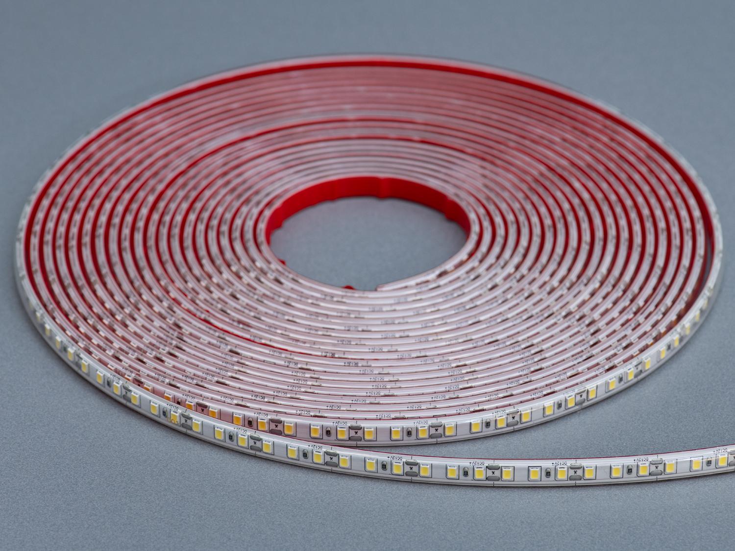 Світлодіодна стрічка 12 В 120 діодів на метр герметична 8 мм Холодний білий (N12-2835-120-CW-65-8) - фото 2 Світлодіодна стрічка 12 В 120 діодів на метр герметична 8 мм Холодний білий (N12-2835-120-CW-65-8) - фото 2