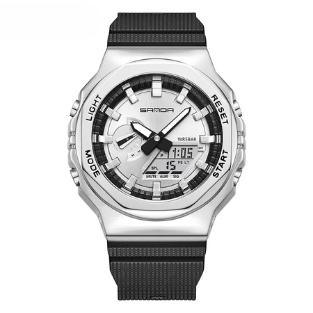 Наручные часы Sanda 3167 Silver (2073)