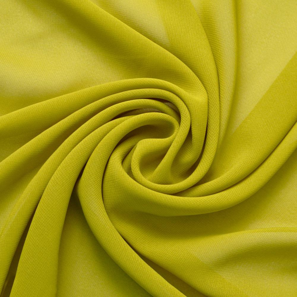 Шифон плательный Sheila Темная фисташка (13736)