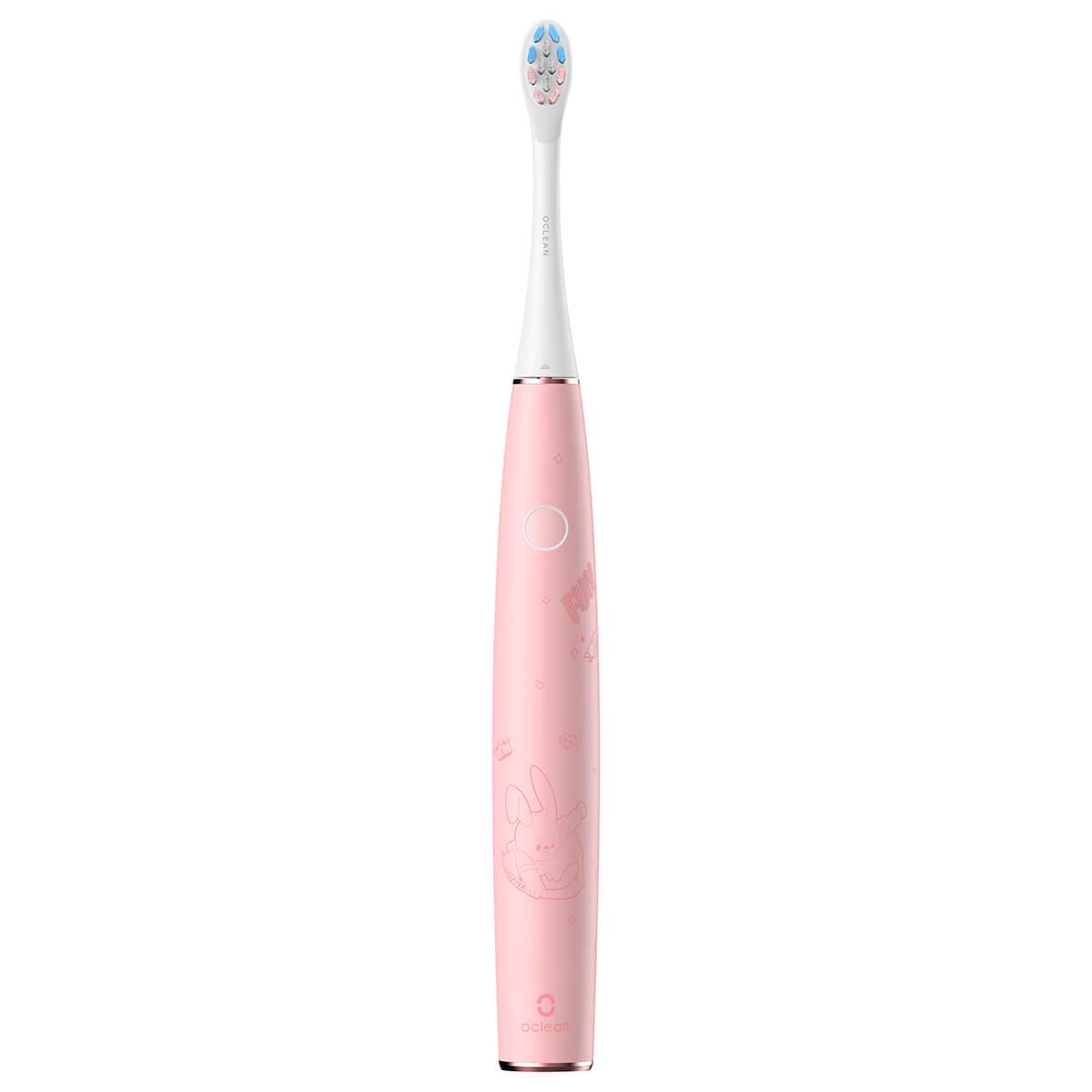 Зубна щітка електрична дитяча Oclean Kids Electric Toothbrush Pink - фото 6