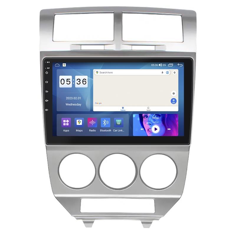 Автомагнитола штатная Lesko Prime для Dodge Caliber I 2006-2009 г. CarPlay/4G/Wi-Fi/GPS 4/64 GB 10" (10239-50926)