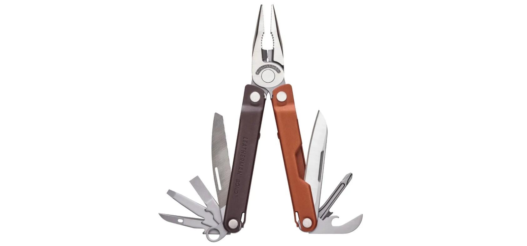 Мультитул Leatherman Bond Burnt Sienna 14 инструментов без чехла и бит (26291664)