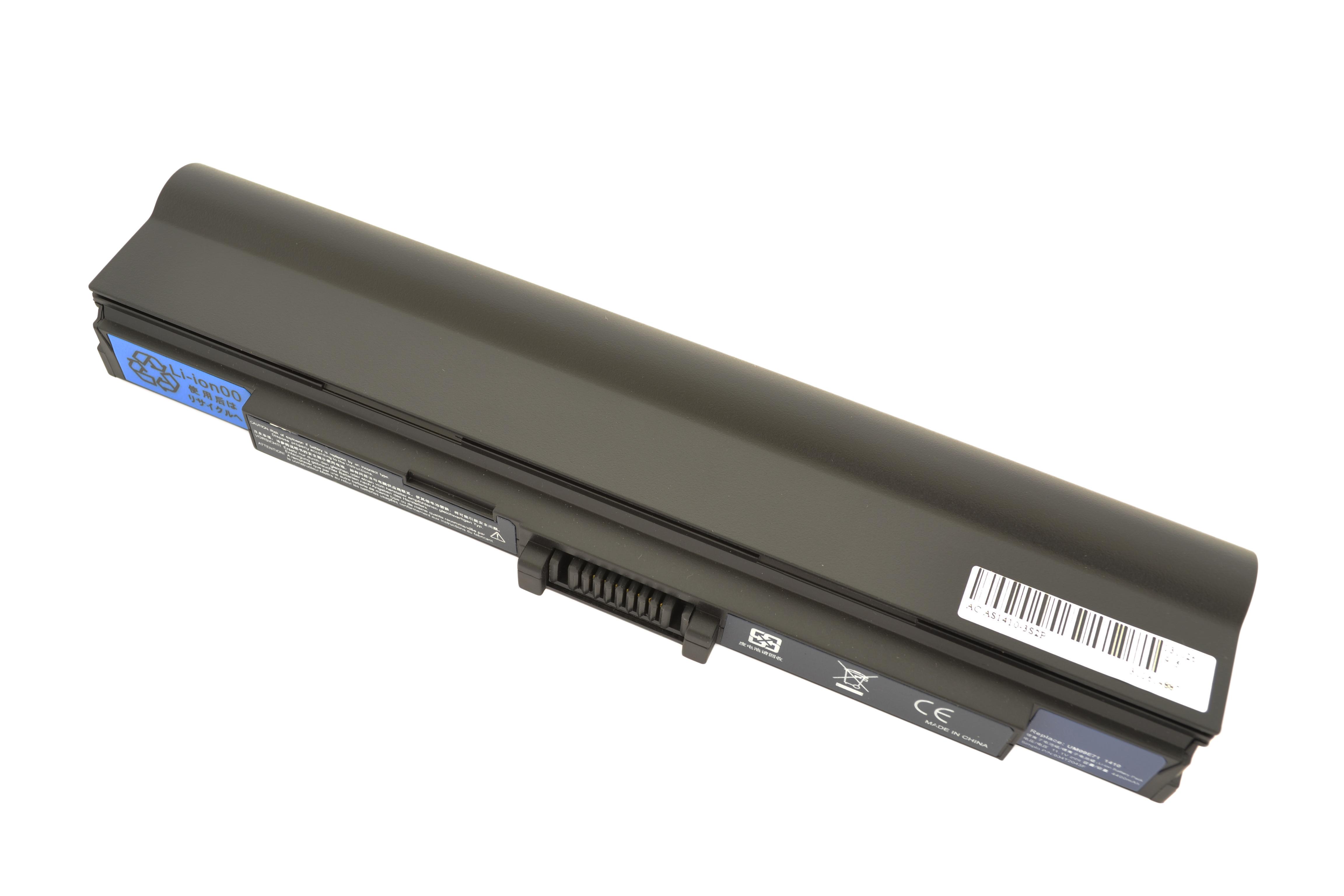 Аккумулятор для ноутбука Acer UM09E31 Aspire Timeline 1810T 11.1V Black 5200mAh OEM - фото 3