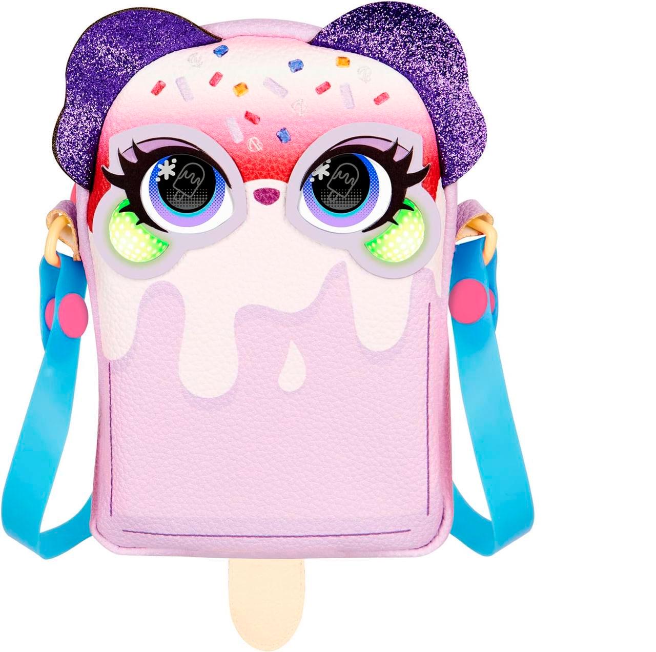 Інтерактивна сумочка крос-боді Цуценя Purse Pets Treat Yo Self Pupsicle Interactive Pet Toy Рожевий (2033198986)