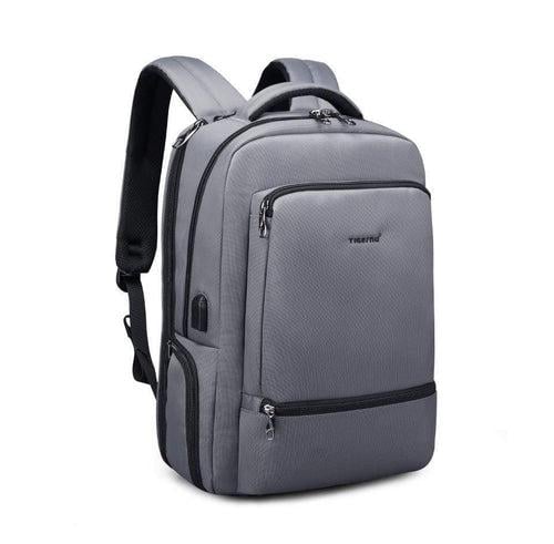 Рюкзак городской Tigernu T-B3585 с USB портом и отсеком для ноутбука 15 6" 26 л Dark Gray (19387)