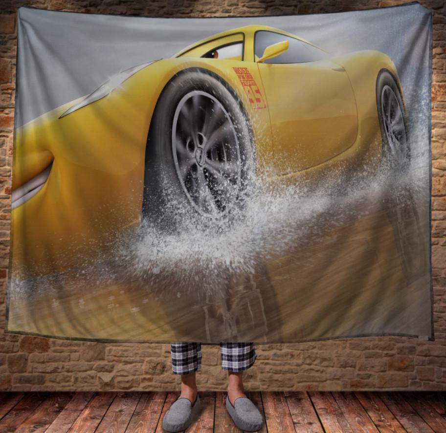 Плед с 3D принтом Cars Cruz Ramirez 150х200 см (epi_0305)