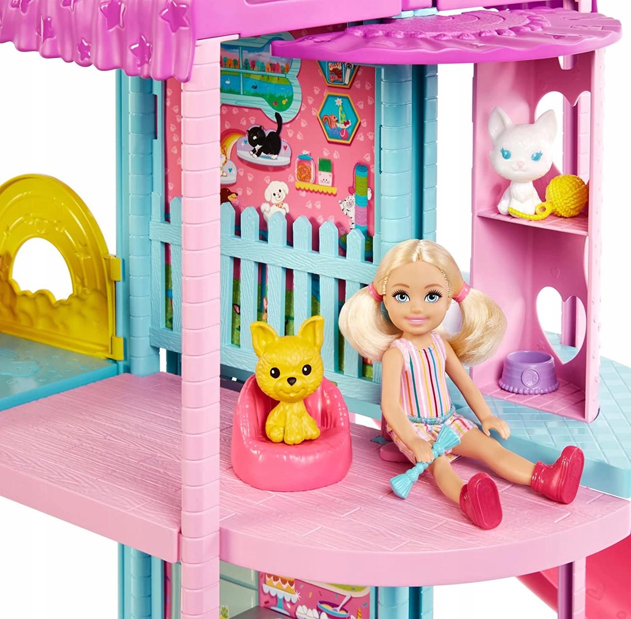 Кукольный дом Barbie Chelsea Playhouse с аксессуарами 48 см - фото 7