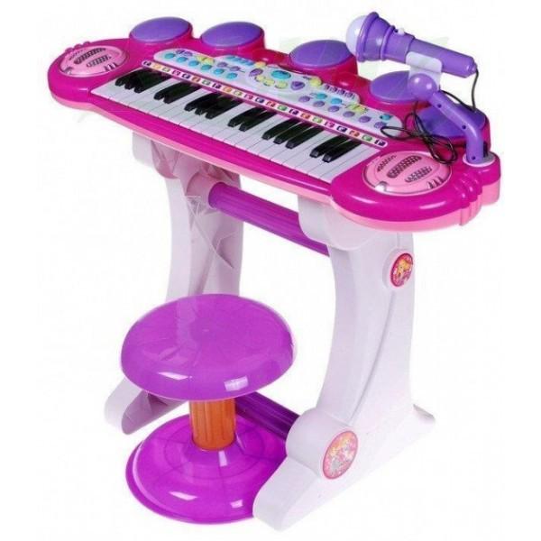ᐉ Пианино для ребенка С 37 с микрофоном и подсветкой (BB 45 BD)