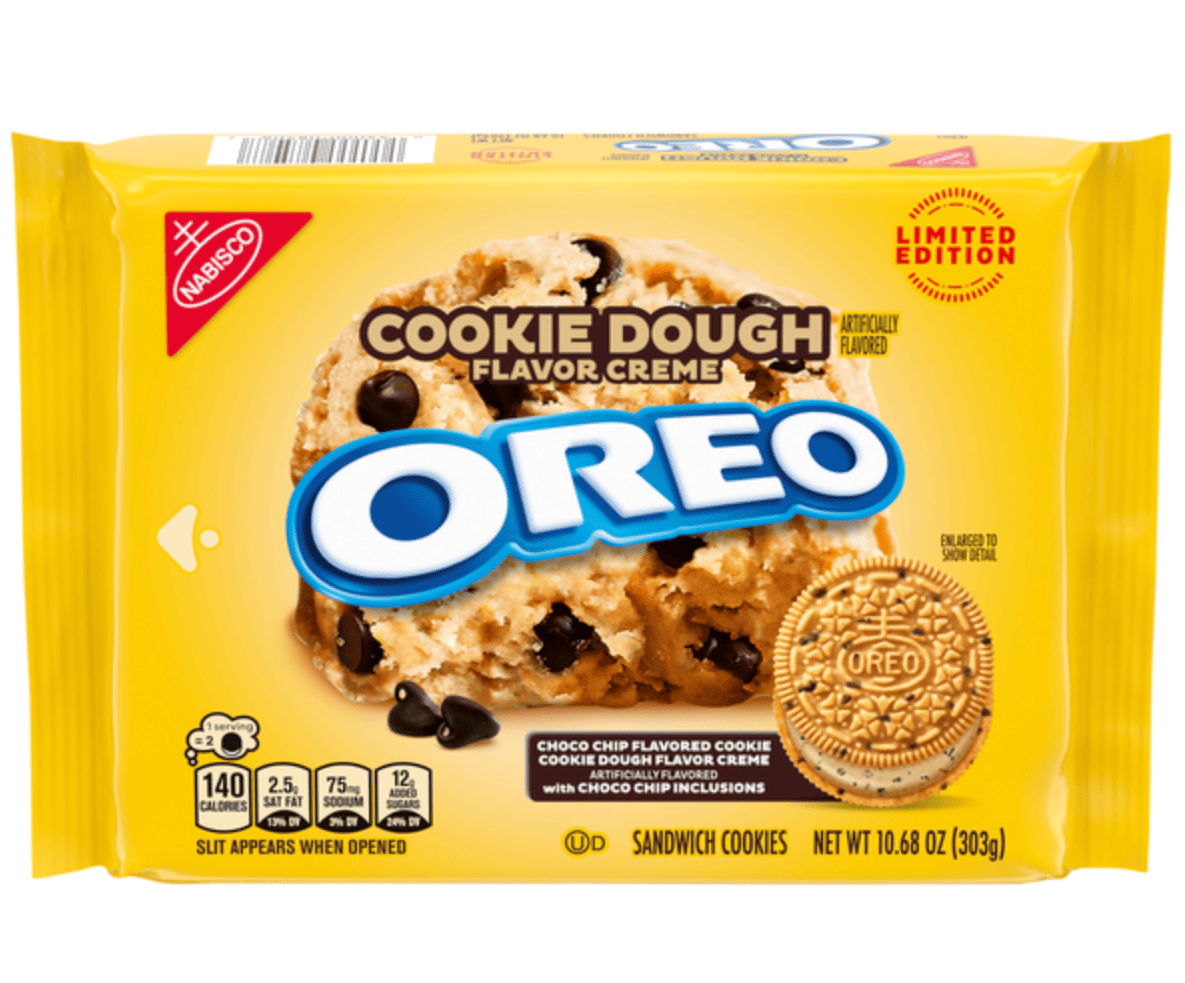 Печенье OREO Cookie Dough Flavor Creme Sandwich Cookies 303 г (2955530756)