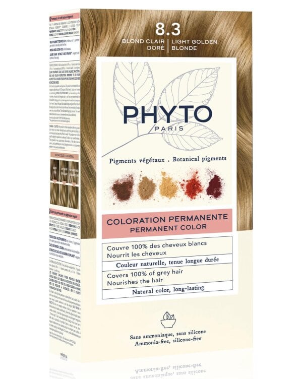 Краска для волос Phyto PhytoColor Permanent Coloring Золотые оттенки 8.3 Light Golden Blonde Светло-русый золотой (2415700262) Краска для волос Phyto PhytoColor Permanent Coloring Золотые оттенки 8.3 Light Golden Blonde Светло-русый золотой (2415700262)