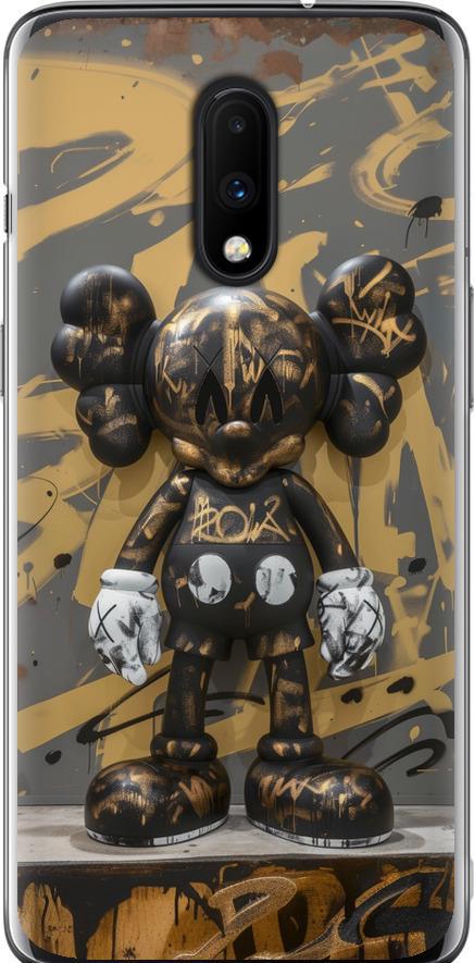 Чехол на OnePlus 7 Bronze kaws (6097u-1740-42517)