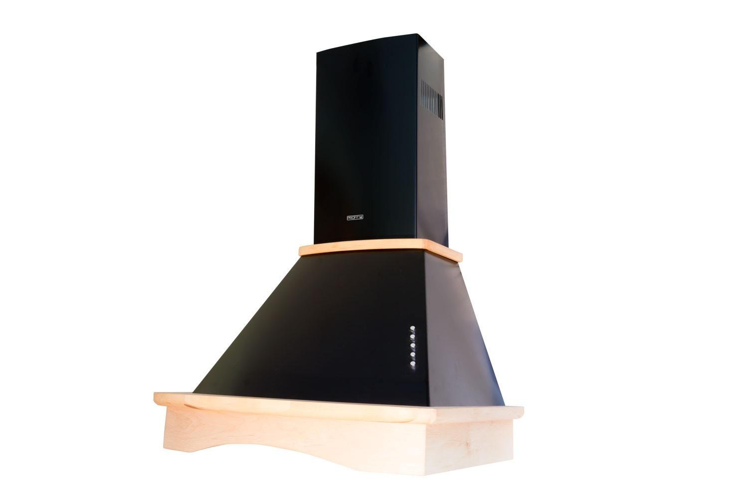 Витяжка кухонна ProfitM Марго 60 см 1000 м3 Чорний - фото 3 Витяжка кухонна ProfitM Марго 60 см 1000 м3 Чорний - фото 3