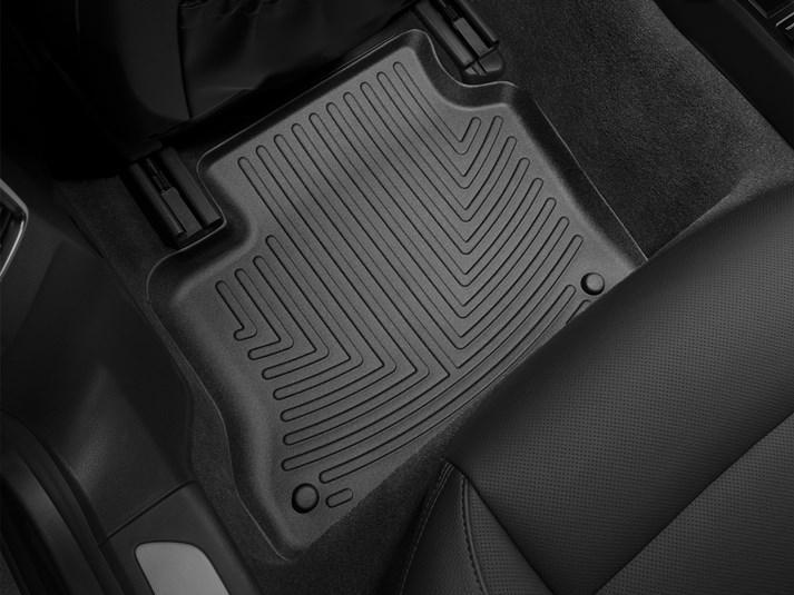 Килимки автомобільні задні лайнери WeatherTech 442572 Porsche Panamera 2010-2014 Чорний (196377478)